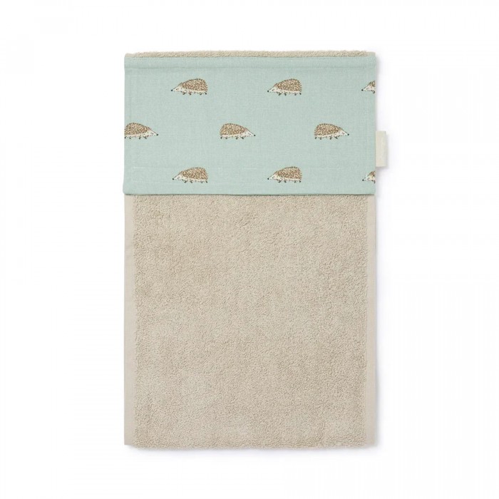 Hedgehogs Blue Roller Hand Towel
